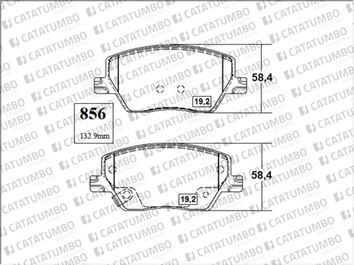 Pastillas Delanteras Para Fiat Tipo Pop/ Easy 1.6 2019 - Foto 2