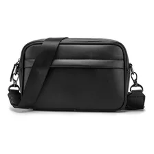 Bandolera De Cuero De Los Hombres Crossbody Bolso De Hombro