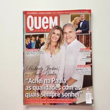 Revista Quem Roberto Justus Ana Paula Michelle Batista A794