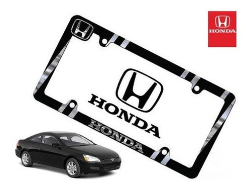 Par Porta Placas Honda Accord Coupe 2.4 2006 Original Foto 3