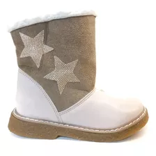 Botas De Nena Con Corderito Pantubotas Estrella Comodas Niña