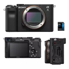  Câmera Sony Alpha A7c 4k Ilce-7c Mirrorless Preta