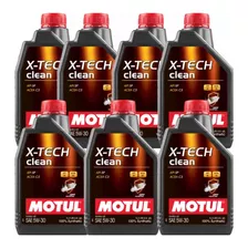 Kit 7x Motul X-tech Clean 5w30