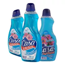 Kit 3 Desinfetante Agradable Casa E Perfume 500ml Uso Geral