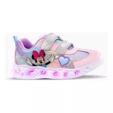 Zapatillas Disney Minnie Nenas Luces Prod Footy Oficial 