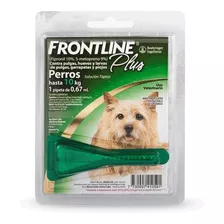 Frontline Plus Pipeta Perro Hasta 10kg Pulgas Garrapatas 