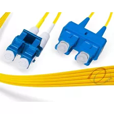 Fibercablesdirect - 3m Os2 Lc Sc Cable De Conexion De Fibra