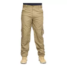 Calça Cia Militar Cargo Reforçada Tatica Rip Stop 7 Bolsos