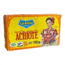 Pasta De Adobo De Achiote 110 Gramos La Anita