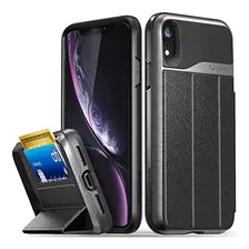 Vena Funda Tipo Cartera Para iPhone XR, Vcommute (protección