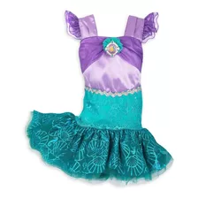 Vestido Princesa Ariel Original Loja Disney P/entrega