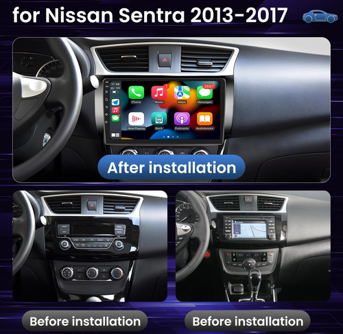 Radio De Coche 232g Para Nissan Sentra 2013-2017, Radio Andr Foto 2