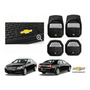 Tapetes 4pz Charola 3d Logo Chevrolet Malibu 2004 A 2007