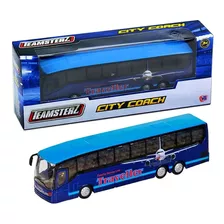 Teamsterz Autobus Micro Metálico 18cm City Coach 14022