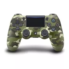 Controle Joystick Sem Fio Sony Dualshock 4 Green Camouflage