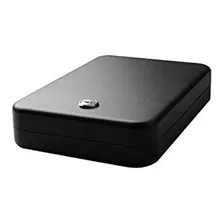 Caja Fuerte Portátil Con Cerradura, Negro (11k10)