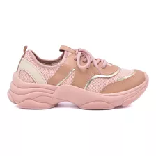 Zapatilla Beira Rio Mujer Sneakers Con Cordones Scarpy