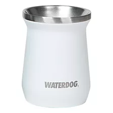 Mate Termico Waterdog Acero Inox. Zoilo 160 Color Blanco