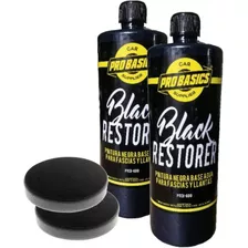 Duo Black Restorer 1 Litro + 2 Esponjas + Envio Gratis