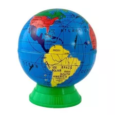 Apontador Escolar Globo Terrestre Mapa Mundi Terra