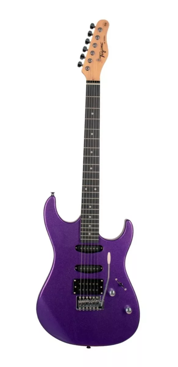 Guitarra Elétrica Tagima Tw Series Tg-510 De  Tília Metallic Purple Com Diapasão De Madeira Técnica