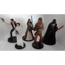 Coleção Star Wars Disney Vietnam Pvc Usados Ótimos(5)