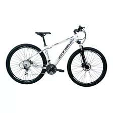 Mountain Bike Gts Pro M5 Blade Aro 29 17 21v Freios De Disco Mecânico Câmbios Shimano Cor Branco/preto