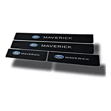 Protector Cubre Zocalos Ford Maverick Carbono Accesorio