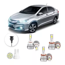 Kit Lampadas Led Honda City 2015 A 2020 Hb3 H11 H11 20000lm