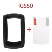 Capa Case Gps Ig 50e Igpsport Silicone + Brinde Película 