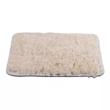 Alfombra Para Baño C/ Antideslizante Pelo Largo Extra Suave 