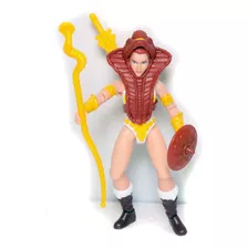 Teela Amarela Rara Com Rabo De Cavalo He-man Origins Boneco