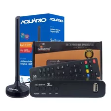 Kit Conversor Digital Imagevox E Antena Interna Dtv-100p