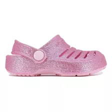 Sandalias Nautica Rosas Con Glitter