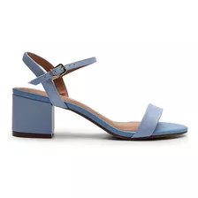 Sandalias Vizzano Pelica Mujer Eco Cuero Taco Cuadrado 4cm