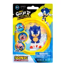 Mini Boneco Elástico Do Sonic - Goo Jit Zu Sonic