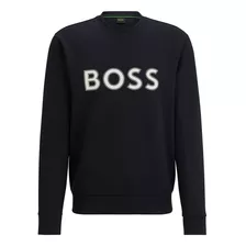 Sudadera Boss Para Hombre De Algodón Con Logo Estampado