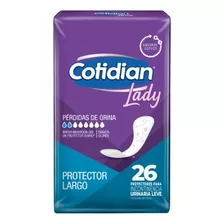Cotidian Lady Protector Largo X 26 Unidades 