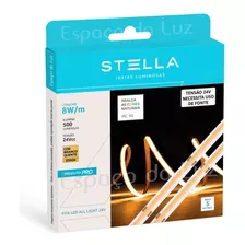 Fita Led Profissional All Light 24v 8w 2700k Stella 20820/27 Cor Da Luz Branco-quente