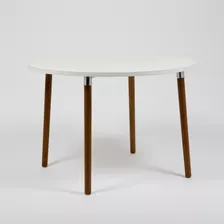 Mesa De Comedor Diseño Camelia 110 Diámetro Rossi