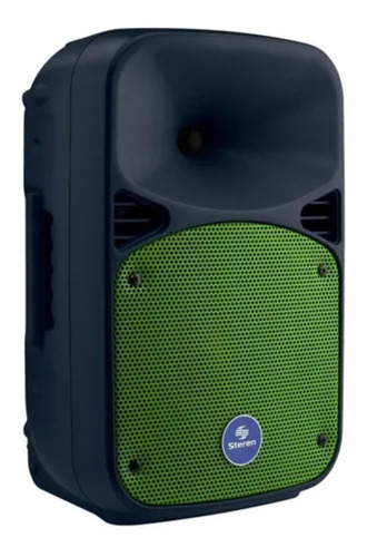 Bocina Steren Baf-0820bt Portátil Con Bluetooth Negra 100v/240v