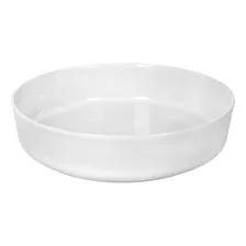Bowl Ensaladera 25 Cm Porcelana Blanca Compotera Nordik