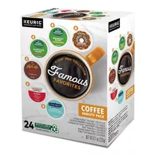 Keurig, Famous Favorites Variety Pack Medium Roast.