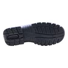 Sapato De Segurança Preto Com Elástico E Fechamento Flex