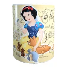 Taza Cerámica Blanca Nieves Princesa Disney 11 Oz