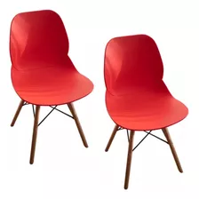 Set 2 Sillas De Comedor Living Flexibles Eames Kelen Rojas