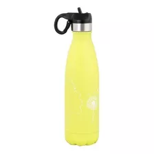 Botella De Acero Inoxidable Para Agua Mandal 500ml - Amarill