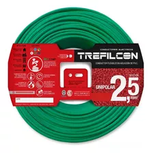 Cable Unipolar 2,5mm Trefilcon 100m En Recortes Cubierta Pvc