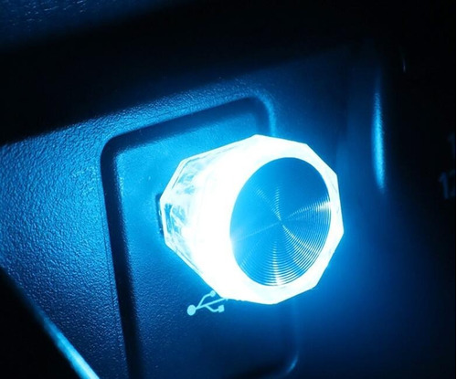 Usb Led Mini Diamante Iluminacin Luz Ambiental Marca Opcion Foto 6