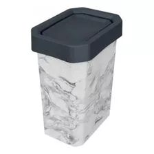 Papelera Bins Vaiven Diseño Marmol 10 Litros Estra